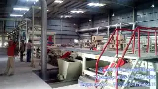 India automatic bagasse particle board production line / E-mail:  john_chng@163.com