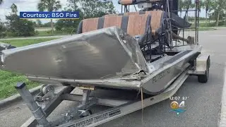 FWC Investigation Airboat Crash That Ejected Couple Into Everglades
