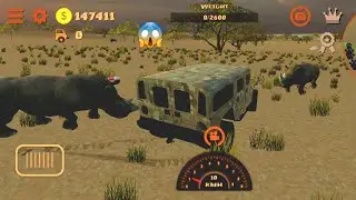 Rhino Attack _ Hunting Simulator 4x4 #gaming #gameplay
