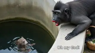 🐻 Baby Bear Rescue Adventure with Cats & Monkey