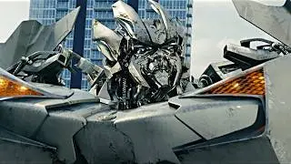 Transformers... but it's only Sideswipe