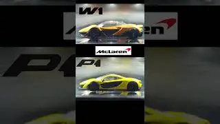 McLaren W1 Aero Better Than 🏁P1? #aerodynamics #dragrace #mclarenw1 #mclarenp1 #shorts