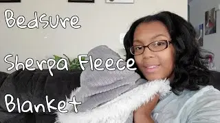 Bedsure Sherpa Fleece Blanket |#bedsurehome