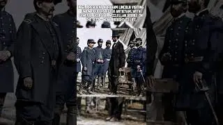 Abraham Lincoln at Antietam, 1862