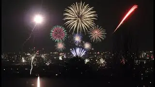 Vienna New Year Fireworks 2026 | Silvester Fireworks from Outside the City
