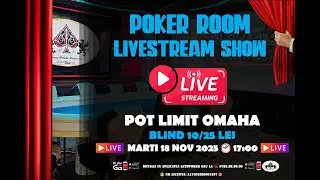 &clubs; Poker Room LiveStream Show 🎥 