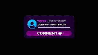 Comment Down Below