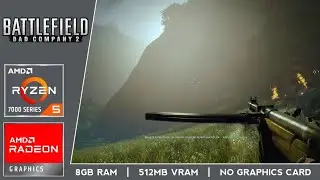 AMD Ryzen 5 7430U with Radeon Graphics | Battlefield Bad Company 2