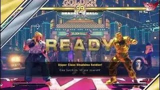 Street Fighter V Arcade Edition - Upper Class Shadaloo Soldier Extra Battle