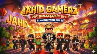 jahid gamerz is live Minecraft 😍😍playing with subscribers🤩🤩 #Minecraft #viral #technogame