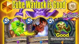 Cube Warlock Deck Is Back In 2025 With Cool Cards To Play At The Great Dark Beyond | Hearthstone