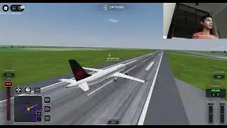 Project Flight |Roblox| Flying to Larnaca| Airbus A220| Air Canada|
