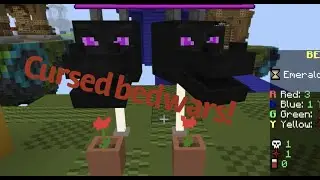 Cursed Items in Minecraft Bedwars!