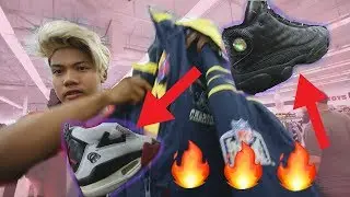 VINTAGE FINDS # 2: BLACK CAT 13'S AND SPIKE LEE JORDAN 4'S FOUND AT THE THRIFT + VINTAGE NFL GEAR