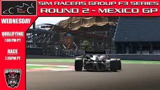 Sim Racers group F3 series: Round 2 -Mexico GP