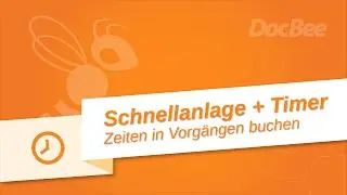 DocBee Schnellanlage und Timer
