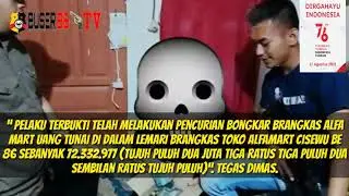 Unit Reskrim Polsek Cisewu Polres Garut Sergap pelaku Pembongkaran Brangkas Alfamart Cisewu Garut