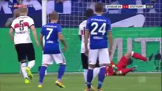 1 0 Nabil Bentaleb Penalty Goal Schalke 04 1 0 VfB Stuttgart 10 09 2017