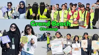 Grand Beach Cleanup 3.0 - Karachi Seaview -  By Hammad Foundation @Mrabulala