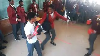 Last man standing high school edition boxing 🤣💯🇿🇦 (South Africa YouTuber) part 1