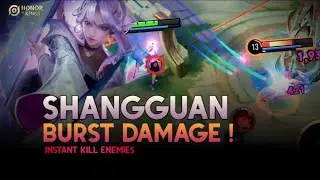 HOK : THIS BUILD MELTS ENEMIES INSTANTLY!🔥 | HONOR OF KINGS SHANGGUAN