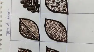Sandhya mehndi Artist  is live! Mehndi class Day 3 🌿Types of leaves mehndi design 🌿🌿