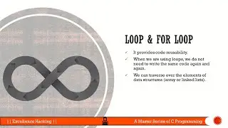 Loops in C (For Loops) || Excellence Hacking