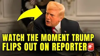 🚨Trump Just SNAPPED At Female Reporter In Thanksgiving Night MELTDOWN