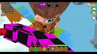Jugando Sky Wars con mi amigo 