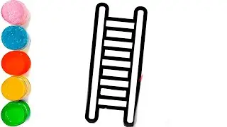 How to Draw  Ladder | Easy Ladder Drawing | How to Draw a Ladder | Easy Guide to Drawing a Ladder