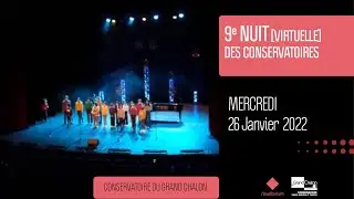 Nuits des Conservatoires #9 - Mercredi 26 janvier 2022