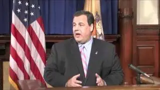 Governor Christie: ARC Tunnel Announcement Part 1
