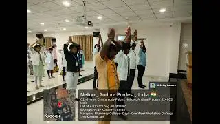  🧘&zwj;♂️ Day 5 | Mindfulness in Motion | Yoga Workshop 2025 Narayana Pharmacy College x Isha Foundation