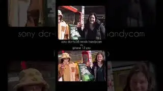 iphone vs. sony handycam