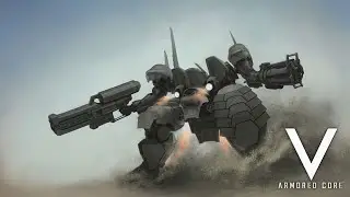 Xenia Canary New | Armored Core V HD | Xbox 360 Emulator Gameplay