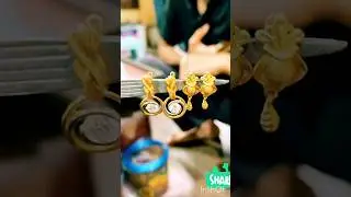 gold earrings designs new mode l2025 daily wear// gold stud design for girls  #subhashsethijewellers
