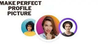 How to Make a Professional Profile Picture for Free || Profile Picture Maker