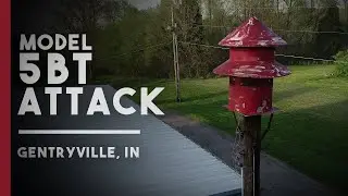 Federal Signal Model 5BT | Attack | Gentryville, IN (Spencer Co.Tornado Siren Test)