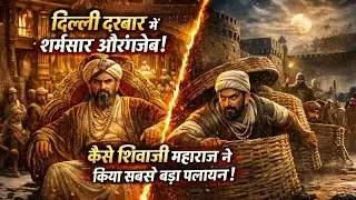 दिल्ली दरबार से भाग निकले छत्रपति शिवाजी महाराज | Mughal Empire Shocked | #viral #shorts #trending