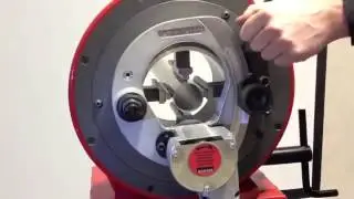 Machine de coupe orbitale AXXAIR 121 ECO    ECO 121 AXXAIR orbital cutting machine avi