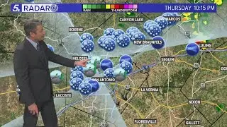 Multiple hail reports spark across Bexar County Thursday evening