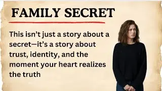 Learn English Through Stories Level 3 🌟 Family Secret - Emotional English Story for Listening 