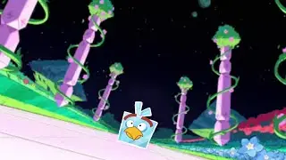 Angry birds space drifted away (Ecii [Ice bird] Drawing)