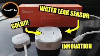 Innovative Water Leak Sensor With 2M Cable Sensor from Sonoff on Zigbee SNZB-05P #sonoff #waterleak
