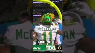 Oregon's first TD of the Peach Bowl 🔥