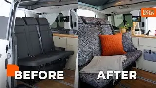 Gemütliches Campervan Makeover Tutorial | Inkl. DIY Outdoor Lounge