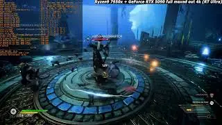 Ryzen9 7950x + GeForce RTX 5090 | Godfall full maxed out 4k (RT Ultra)