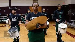 Cass Tech Vs River Rouge Vs Harper Woods Vs Oak Park - Percussion Battle - 2019