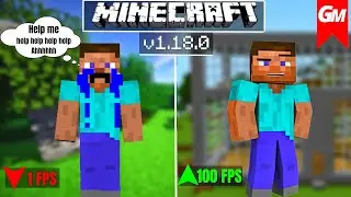 Minecraft Lag Fix | LAG & STUTTER FIX | Potato/Low end PC | Minecraft FPS Boost |