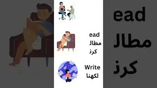 Action verbs vocabulary with image| vocabulary words with Urdu meaning|Learn English vocabulary